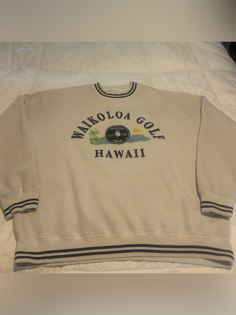 Abercrombie & Fitch “Waikoloa Golf Hawaii” Heavyweight Crewneck Sweatshirt XL